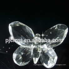 Clear Crystal Butterfly Figurines For Wedding Favor